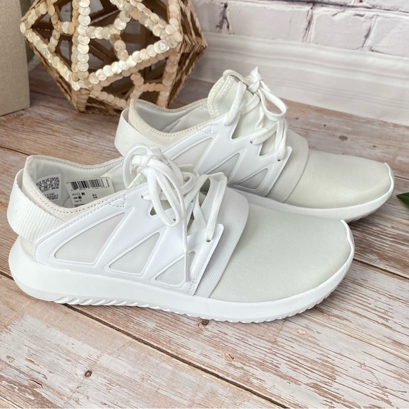 ADIDAS WHITE TUBULAR VIRAL - Picture 2 of 12